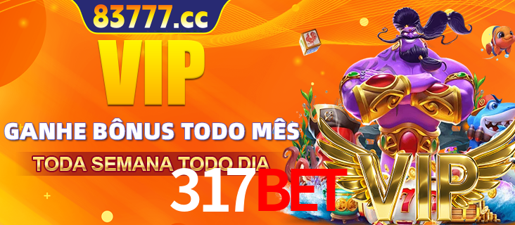 Banner promocional do 317bet oferecendo 100% de recompensas adicionais contínuas para quem fizer o login diário (Daily sign-in), com um mascote de coelho.